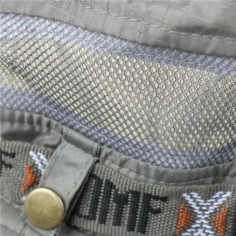 Sombrero Safari para Hombre – Protección UV, Apto para Pesca, Senderismo y Playa