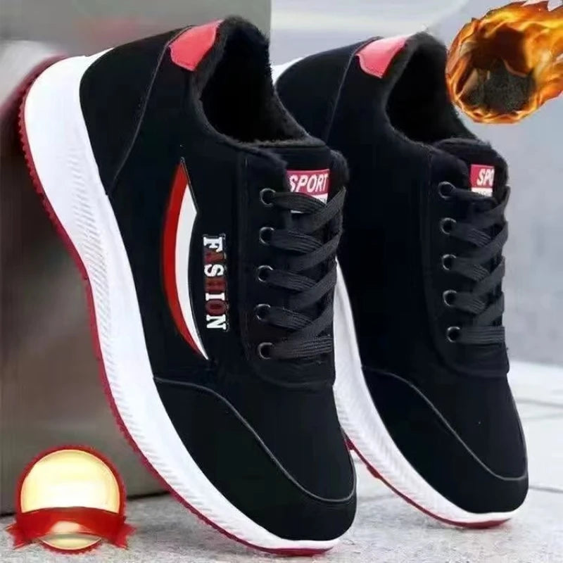 Zapatillas Negras Deportivas para Hombre – Ligeras, Transpirables y de Moda