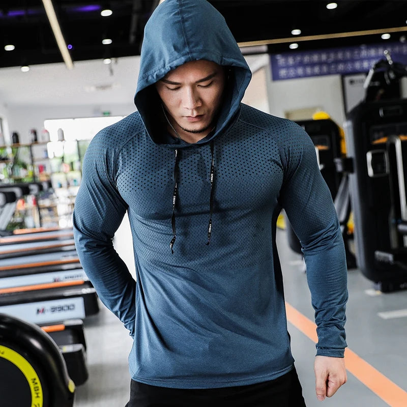 Sudadera Deportiva con Capucha para Hombre – Entrenamiento, Gimnasio y Uso Diario