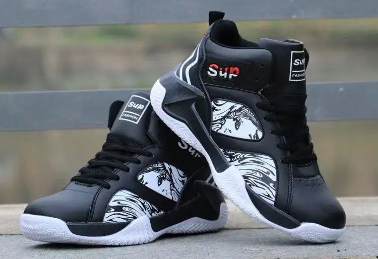 Zapatillas Altas para Hombre – Estilo Basketball, Antideslizantes y Versátiles