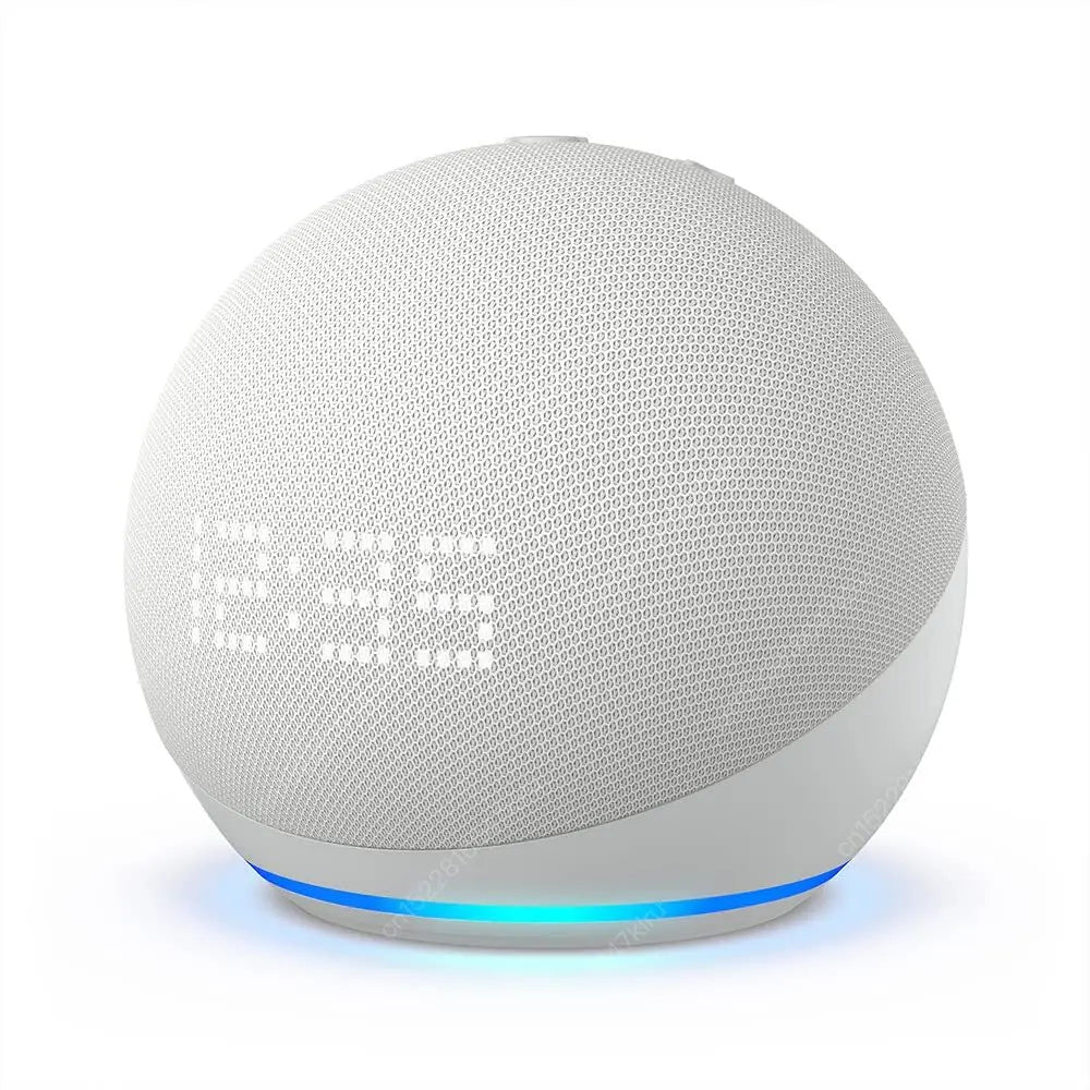 Alexa Echo Dot 5ta Generación con Reloj y Asistente de Voz