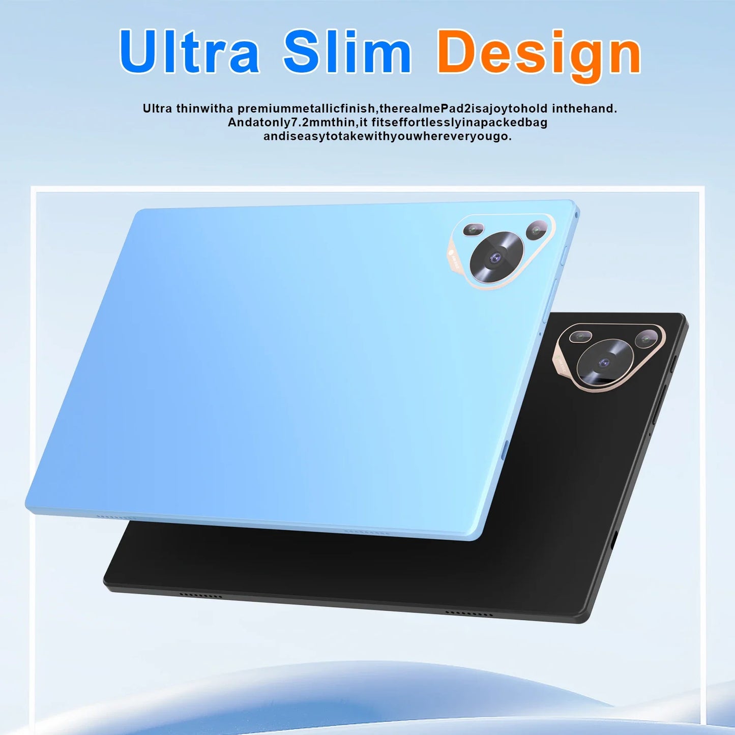 Pad 9 Pro Tablet 10.1” – 16GB RAM + 1TB ROM, Snapdragon Gen2, Android 13, Cámara 48MP, Pantalla Full HD