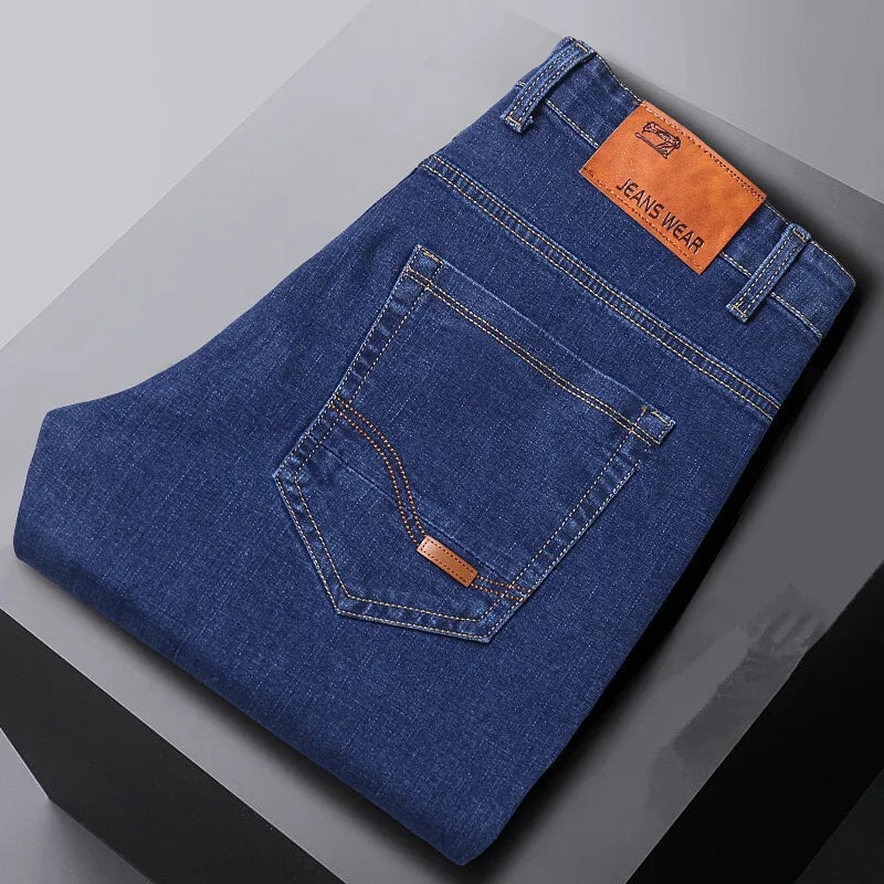 Jeans slim stretch para hombre - moda casual y confort