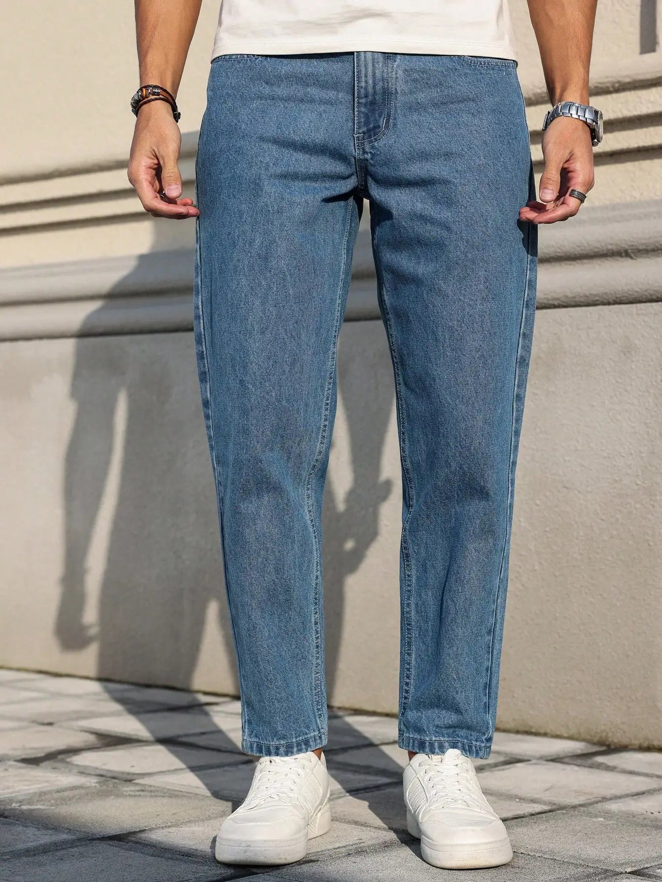 Jeans ajustados para hombre - Estilo urbano  moderno