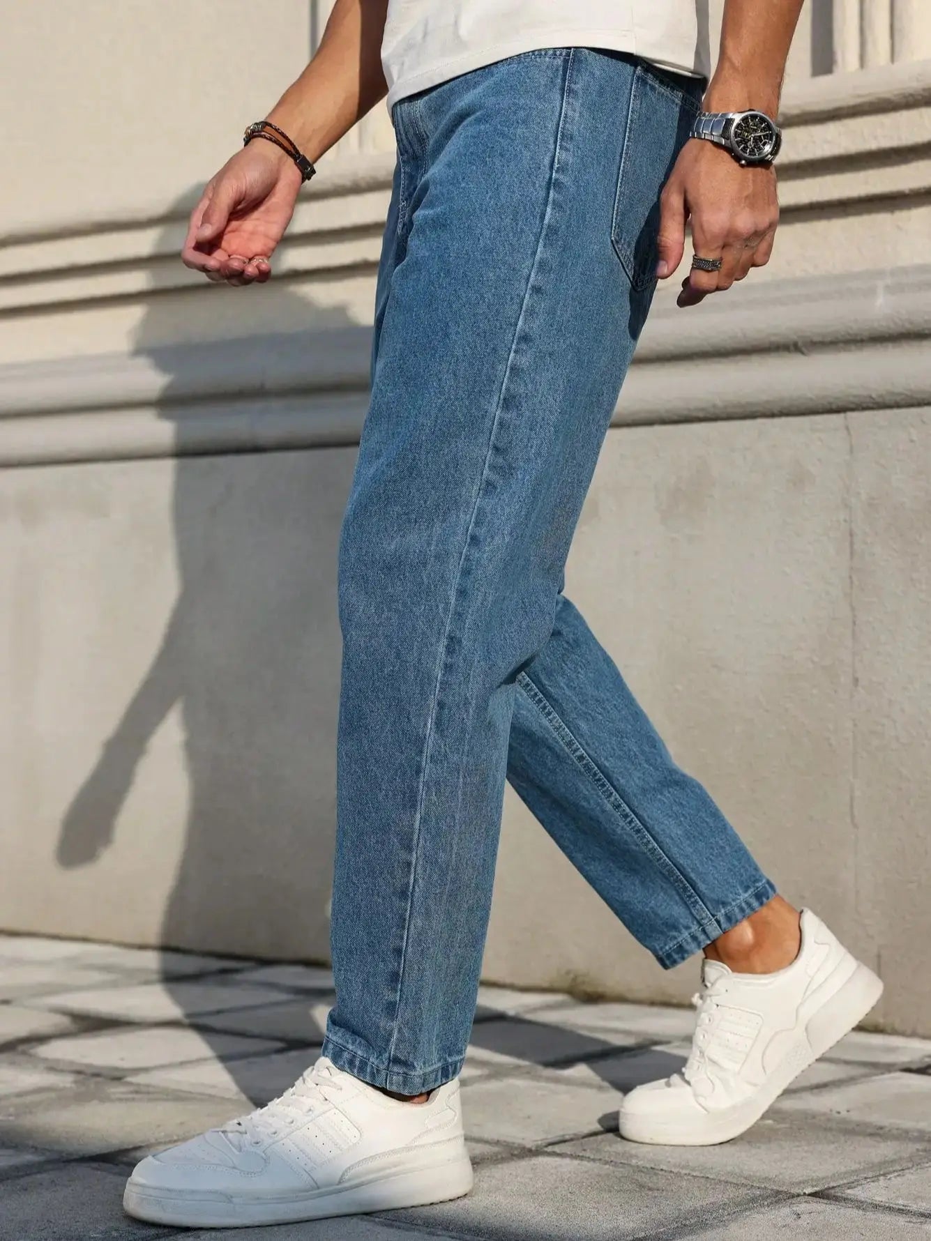Jeans ajustados para hombre - Estilo urbano  moderno