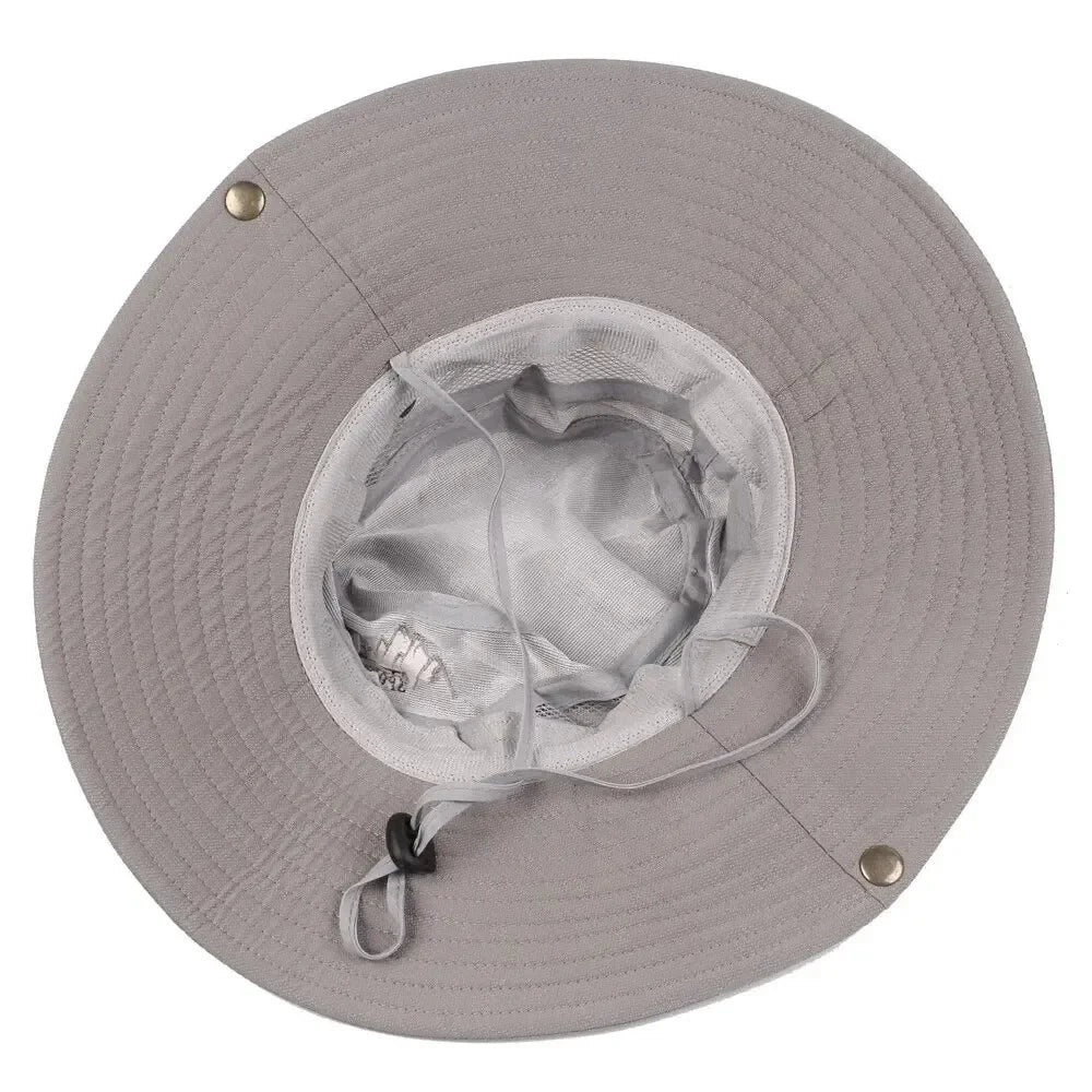 Sombrero Safari para Hombre – Protección UV, Apto para Pesca, Senderismo y Playa