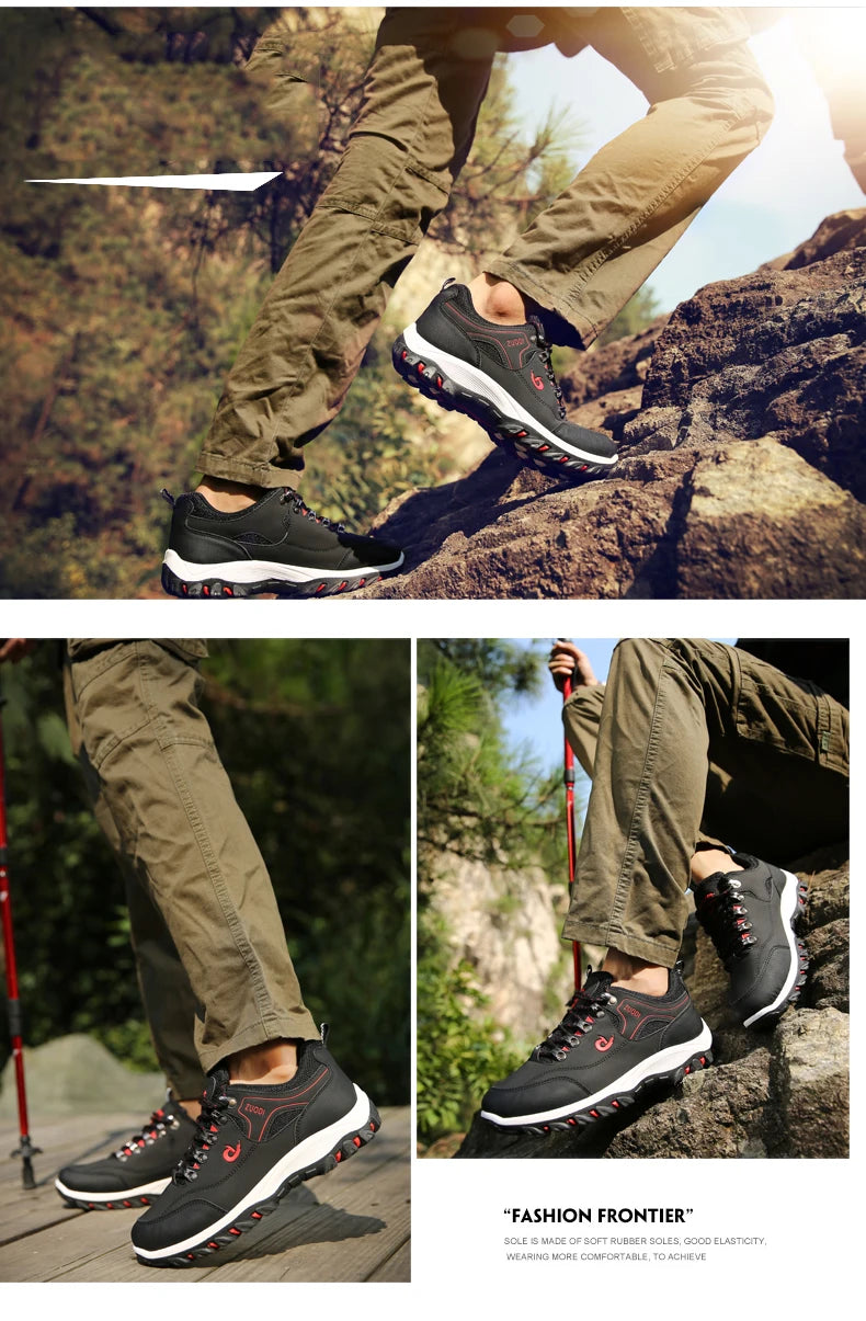 Zapatillas Casuales de PU para Hombre – Ligeras, Cómodas y Versátiles