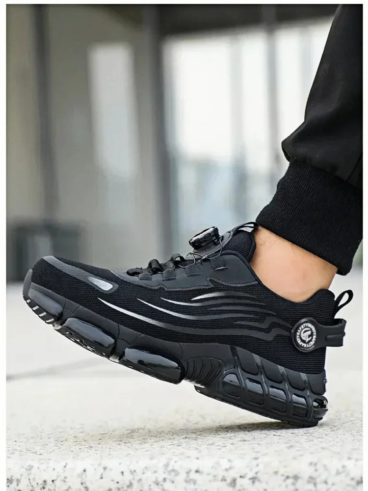 Zapatos de Seguridad para Hombre | Ligeros, Antideslizantes y Transpirables