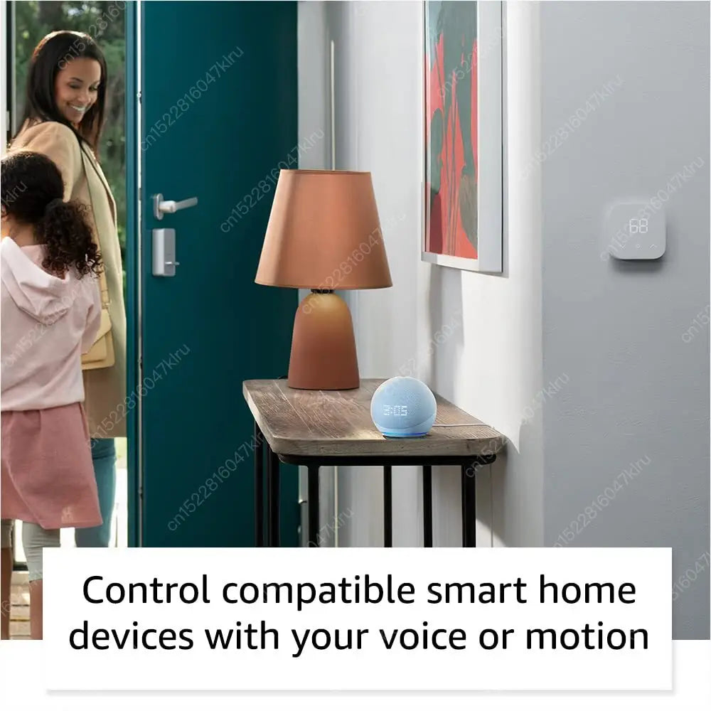 Alexa Echo Dot 5ta Generación con Reloj y Asistente de Voz