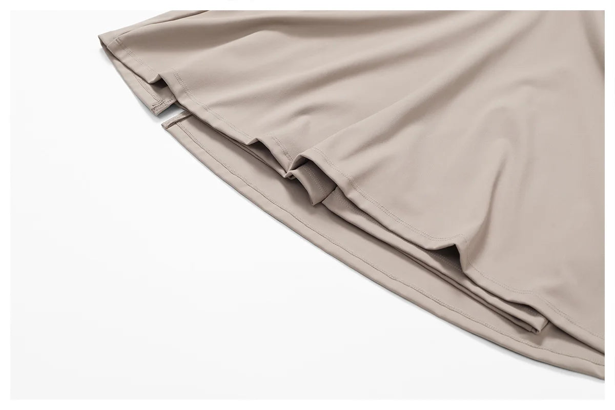 Falda Deportiva con Shorts Integrados – Outfit Fitness Elegante para Mujer