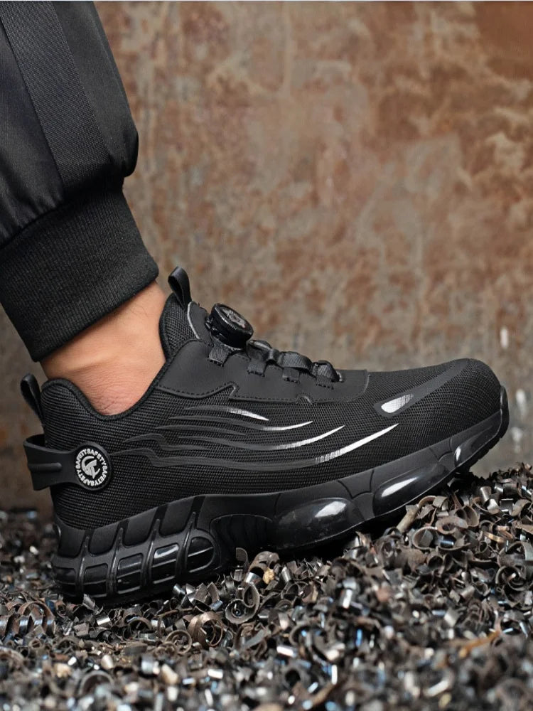 Zapatos de Seguridad para Hombre | Ligeros, Antideslizantes y Transpirables